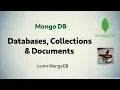MongoDB 3 Working with Databases Collections Documents