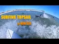 WINTER SURFING Adventure at Surf City Pier