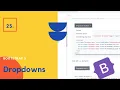 Bootstrap 5 Dropdowns Hindi