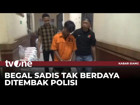 Polisi Tangkap Begal Sadis di Medan