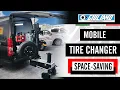 S118 Tire Changer for Mobile Tire Service GIULIANO AUTOMOTIVE