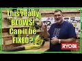 RYOBI P2107 18V Leaf Blower Broken Switch Can I Repair It