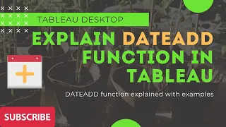 Tableau - Explained about DATEADD function
