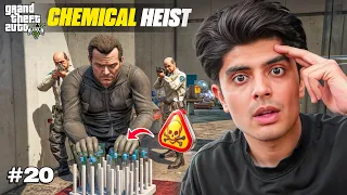 CHEMICAL THAT KILLS ENTIRE CITY | GTA 5 PART 20 (HINDI DUBBED)
