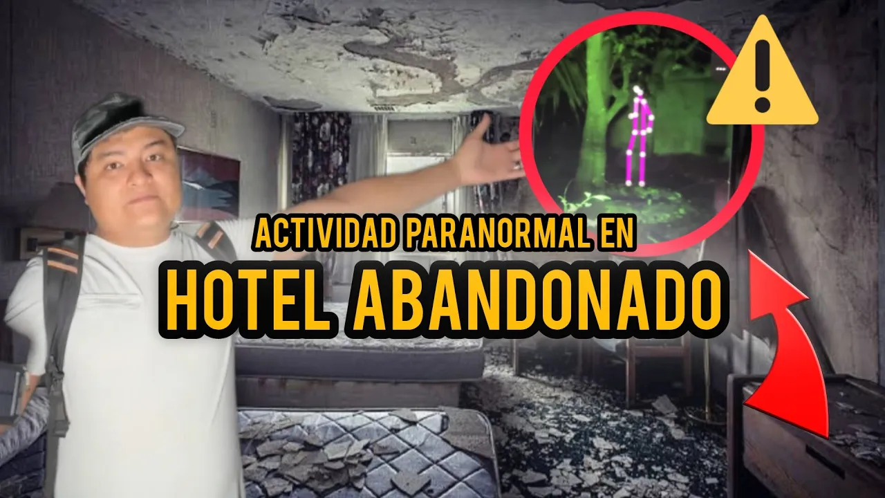 ACTIVIDAD PARANORMAL EN ESTE HOTEL ABANDONADO!!! NO APTO PARA SENSIBLES!!! 👻🏚️⚠️ #paranormal #urbex