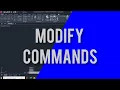 AutoCAD 2D Modify Commands Explained Master Every Tool Step-by-Step