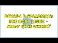 DevOps SysAdmins PXE boot Linux - what goes where 3 Solutions