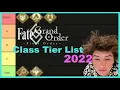 The FGO Servant Class Tier List 2022