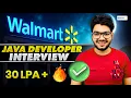 Walmart Java Developer Interview Experience Questions 30 LPA