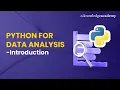 Why Python For Data Analysis - The Hidden POWER of Python for Data Analysis