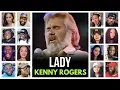 Kenny Rogers - Lady - Reaction Compilation