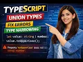 You re Using Union Types Wrong TypeScript Fix and Type Narrowing