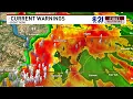 Tornado Warning issued for parts of central PA