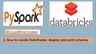 How to create dataframe display and print schema in PySpark PySpark Databricks Tutorial