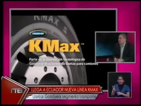 Llega a Ecuador nueva línea Kmax llantas Goodyear segmento transporte