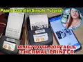 Bluetooth Portable Thermal Printer Paano Tutorial Step By Step Using RawBt App