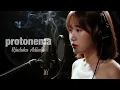 RINDUKU ADINDA - PROTONEMA | FEMALE ACOUSTIC COVER (official lyrics)