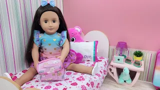 DECORANDO QUARTO DE BONECA OUR GENERATION