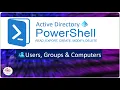 Manage AD Objects using Powershell