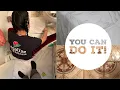 PEEL AND STICK VINYL TILE Review and How to DIY Bathroom Floor Before and After Budget