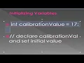 tutorial 7 how to use variables in Energia IDE