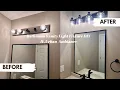 How to replace a bathroom vanity light fixture ft urban ambiance