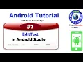EditText and their attributes in Android Studio
