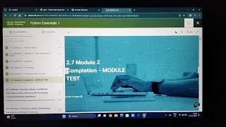 Module 2 quiz answers python essential 1 Cisco networking academy
