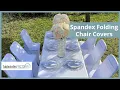 Spandex Folding Chair Covers Chair Decor Tableclothsfactory com