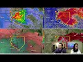 LIVE WEATHER COVERAGE AND RADAR Baseball Size Hail Moving in on Worth