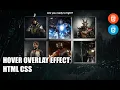 Hover Overlay Effect HTML CSS How to Create Image Hover Overlay Effects