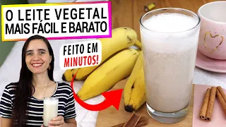 THIS IS THE CHEAPEST AND EASIEST PLANT-BASED MILK EVER! SEE HOW EASY IT IS FOR EVERYDAY LIFE!