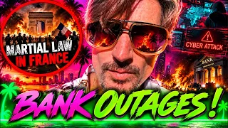 MARTIAL LAW IN FRANCE !!!!!! WORLDWIDE CURFEWS !!!! BANK OUTAGES !!!!!! CYBER ATTACKS IMMINENT !! π