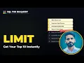 LIMIT Clause in BigQuery SQL Control Your Query Output