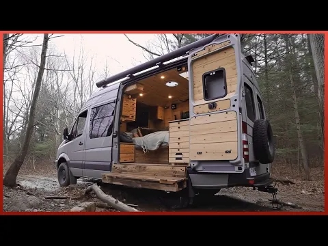 Download MP3 Man Builds Amazing DIY CAMPERVAN | Start to Finish Conversion by @murattuncer