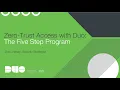 Zero Trust Access with Duo in 5 Steps