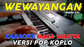 Download Wewayangan - Karaoke Nada (Cm) Wanita || Versi Koplo Jaranan MP3