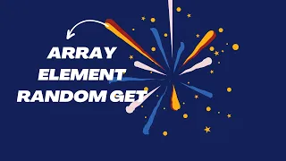 how to get random element from array in javascript