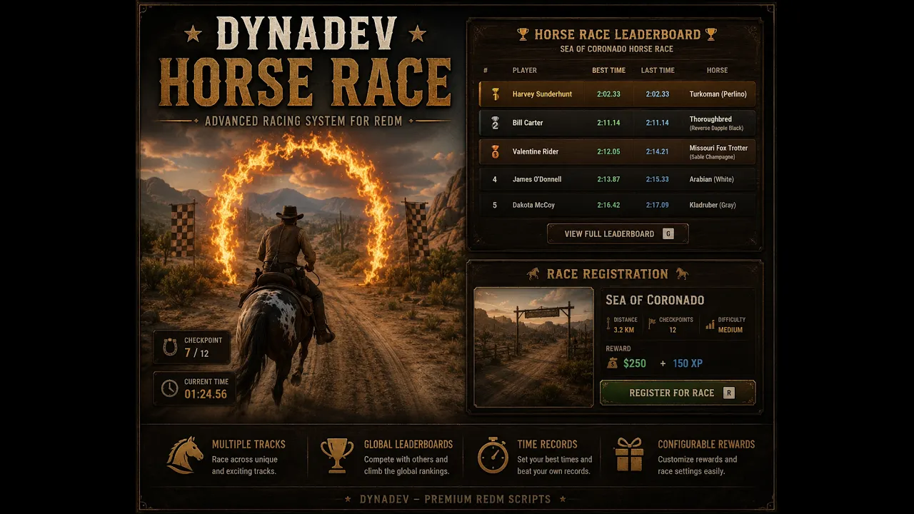 DynaDev Horse Race