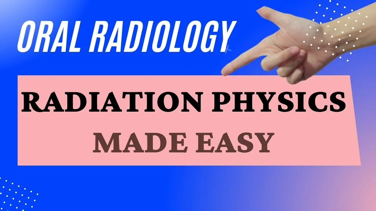 ORAL RADIOLOGY 1 Radiation Physics | Target Dental Academy | NEET MDS, AIIMS MDS, INI-CET, NBDE |
