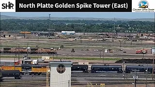 North Platte Golden Spike Tower East Live Railcam - North Platte NE