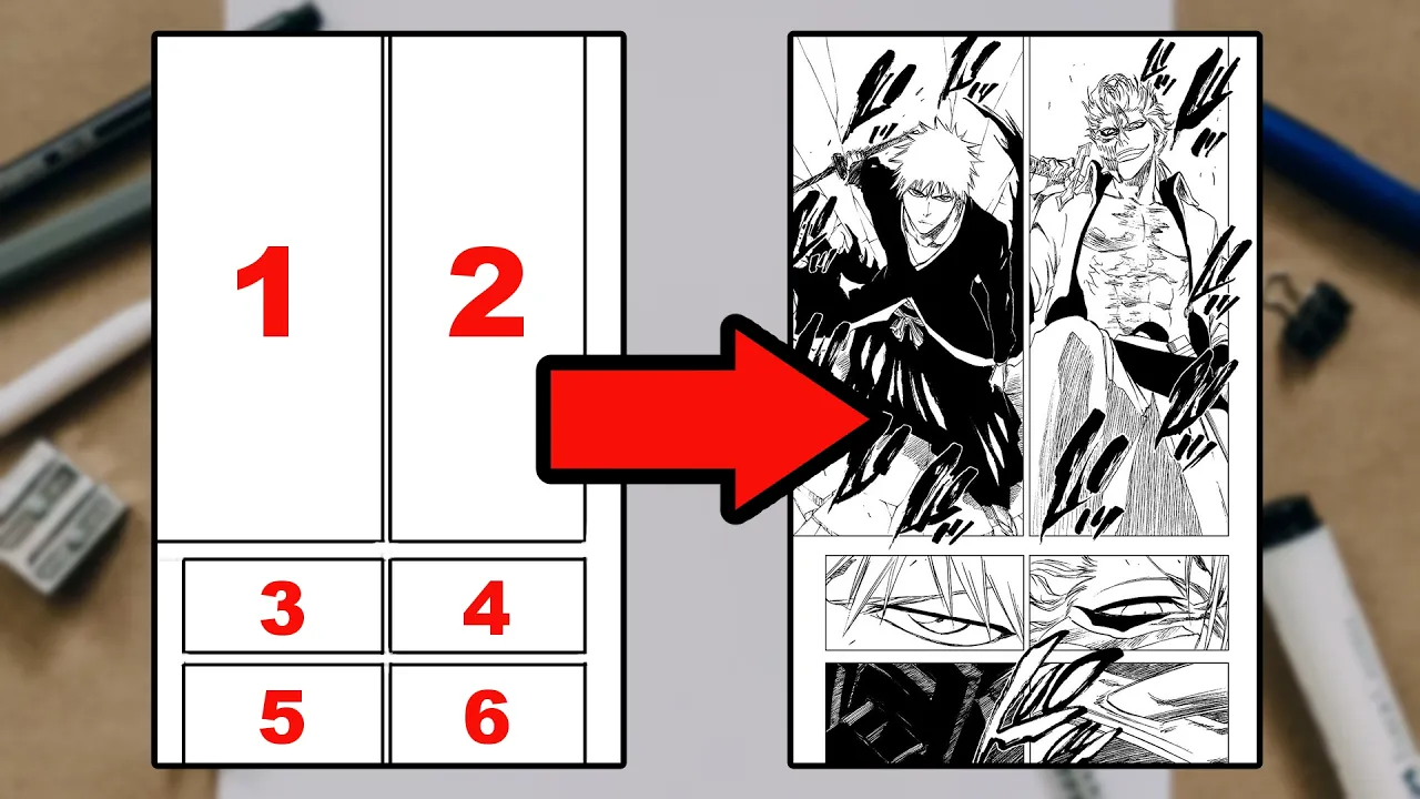 The ULTIMATE Guide To Manga Panelling