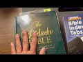 Easiest method to put Bible tabs no needed