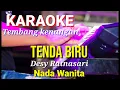 Download Lagu TENDA BIRU - Desy Ratnasari | Karaoke nada wanita | Lirik