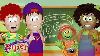 Vamos a la escuela con Biper 📕 Estudiar #biperysusamigos #cancionescristianasinfantiles 🎈