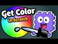 How to GET COLOR value at point Scratch Tutorial