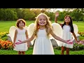 3 Cute Angels Singing Twinkle Twinkle Little Star ✨🌙 Kids Song#TwinkleTwinkleLittleStar #NurseryRhym