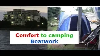 Building my steel sailing yacht Ep.17 Coving FINISHED! (pt.3) & PU top coating (pt.1)