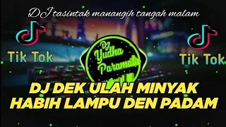 dj minang terbaru 2023 ll tasintak manangih ditangah malam ll remix tiktok viral 2023