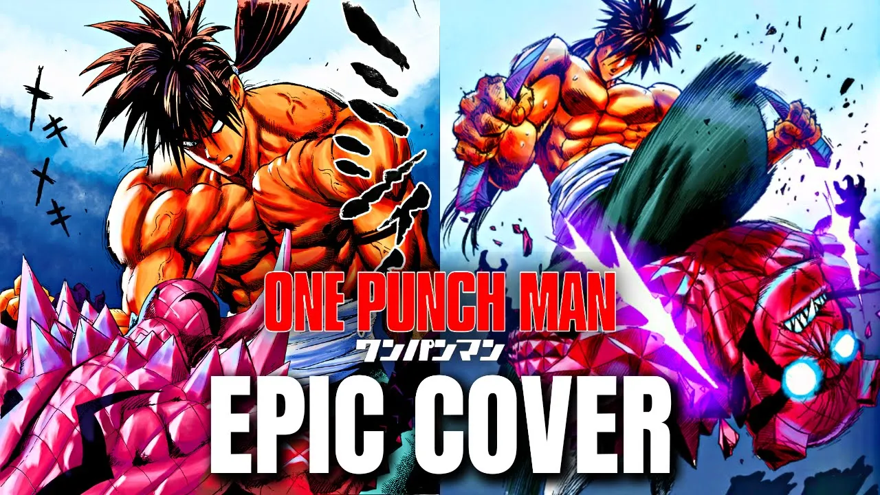 One Punch Man OST RAPID SPEED Suiryu's Theme Epic Rock Cover